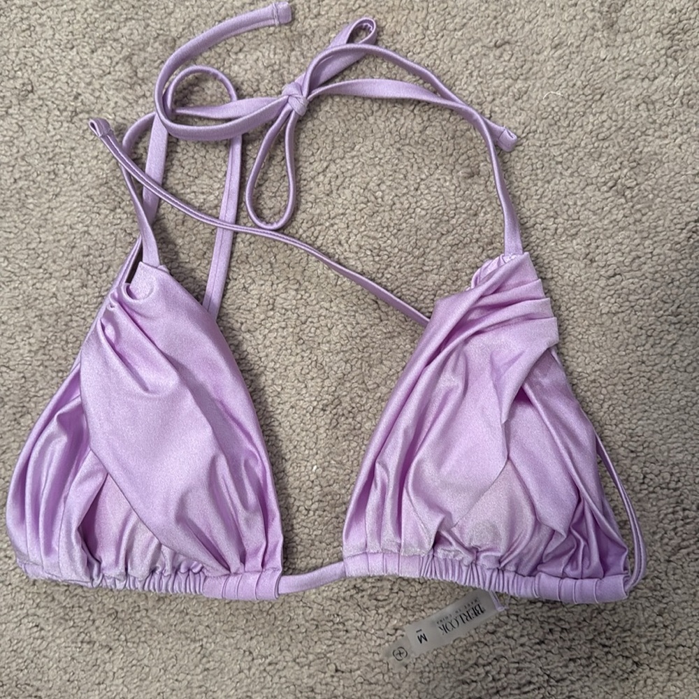 BERLOOK - Purple Ruched Bikini - Picture 5 of 8